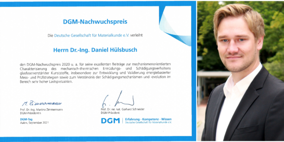 Nachwuchspreis für Daniel Hülsbusch Nachwuchspreis für Daniel Hülsbusch