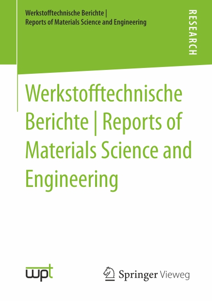 Cover Serie Werkstofftechnische Berichte (Springer Verlag)